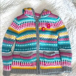 Multicolored Fall Toddler Sweater